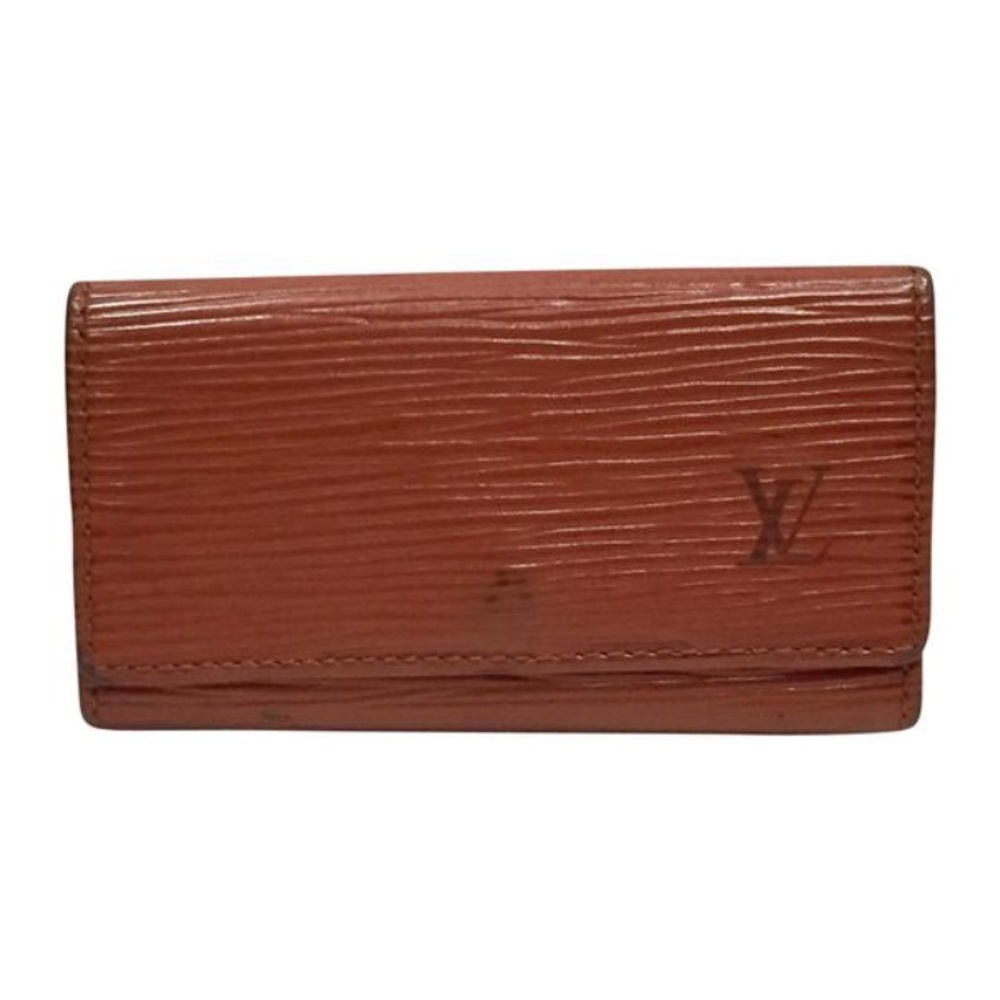 Louis Vuitton sienna epi leather key wallet